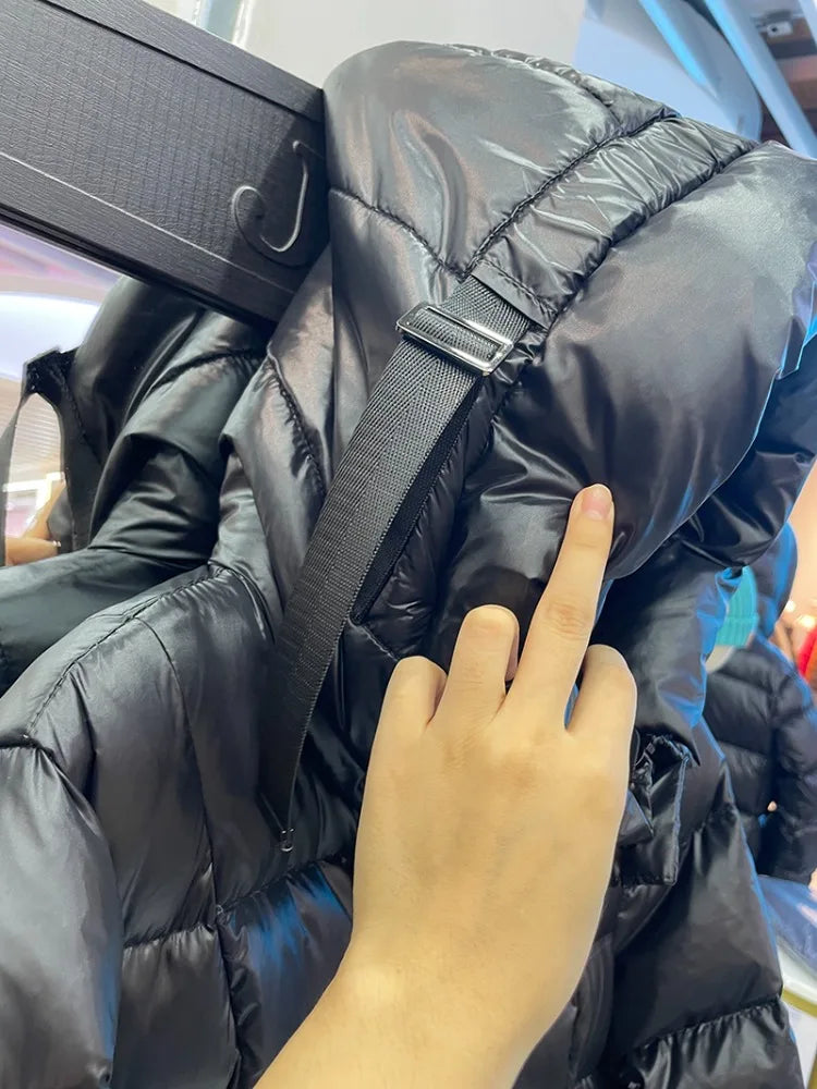 Oversized Hooded Puffer Coat