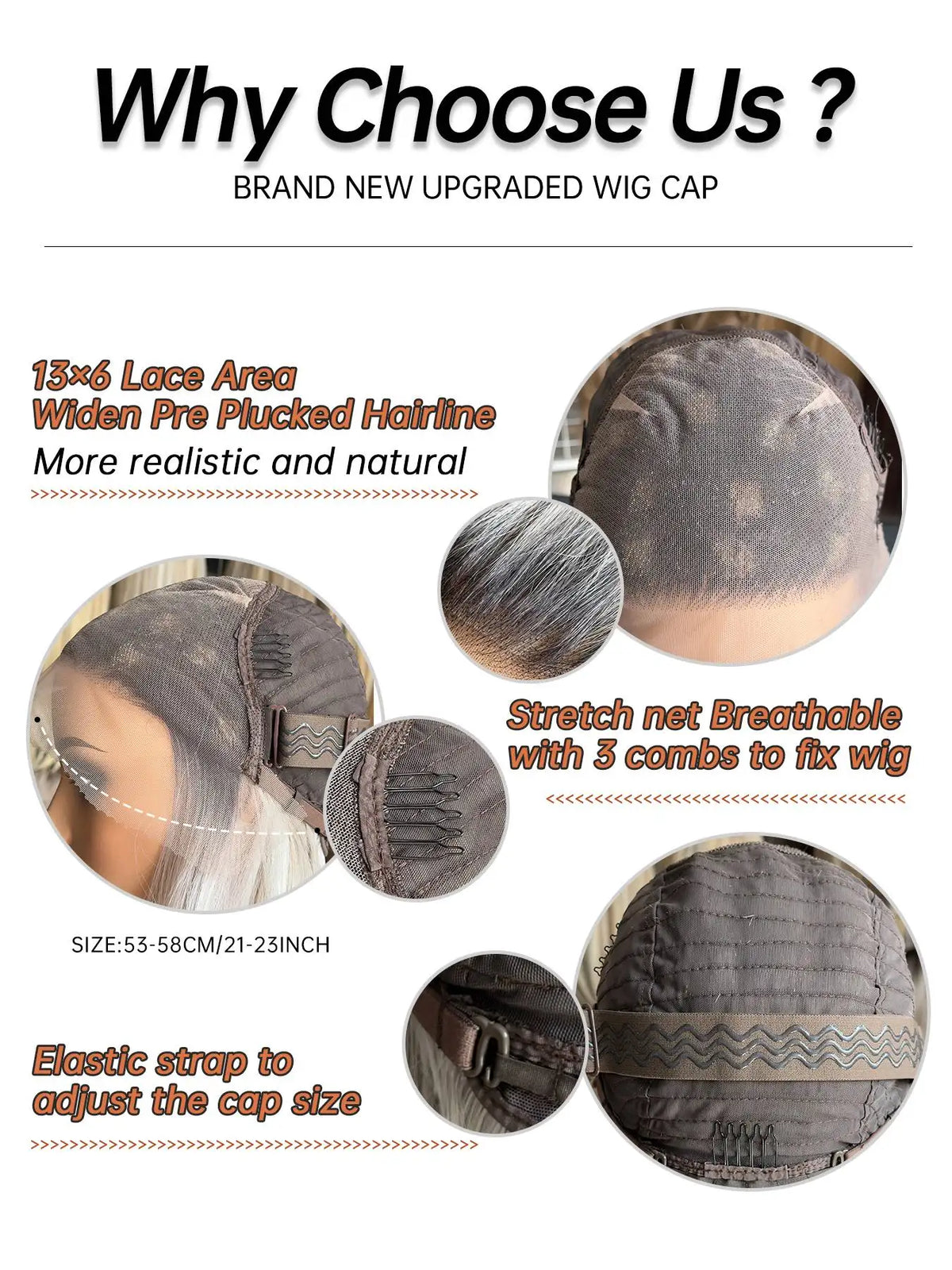 Fashion Glueless Ombre Lace Front Synthetic Wig for Women
