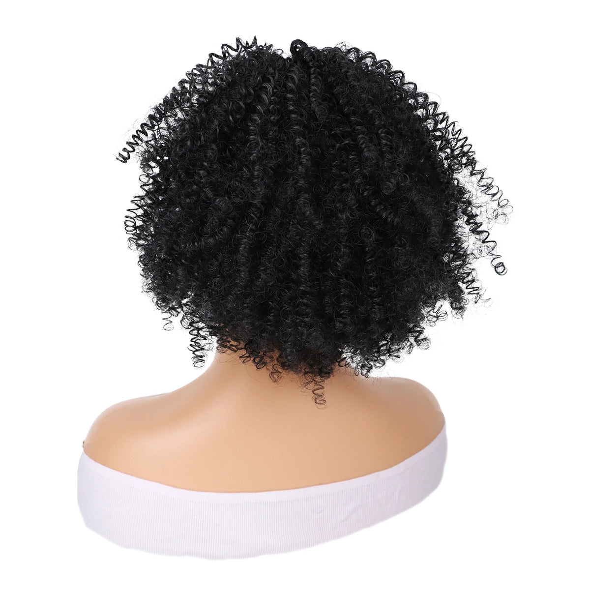 Premium Clip In Curly Afro Puff Hairpiece for Women
