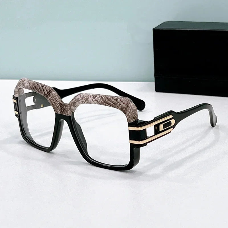 Snake Print Gradient Fashion Sunglasses