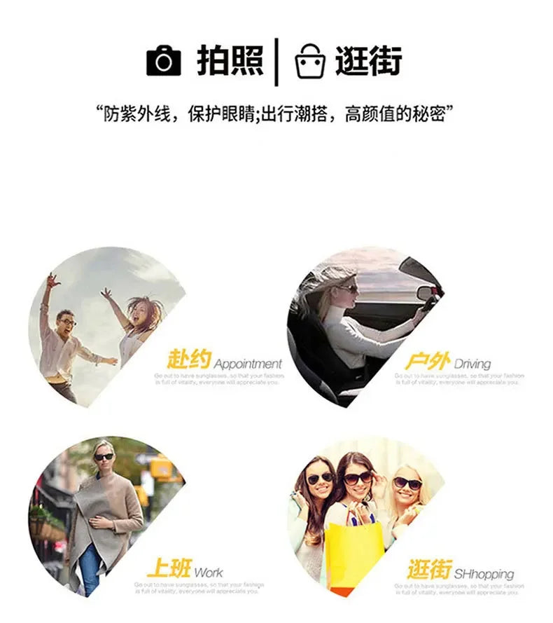 Oversized Square Gradient Sunglasses