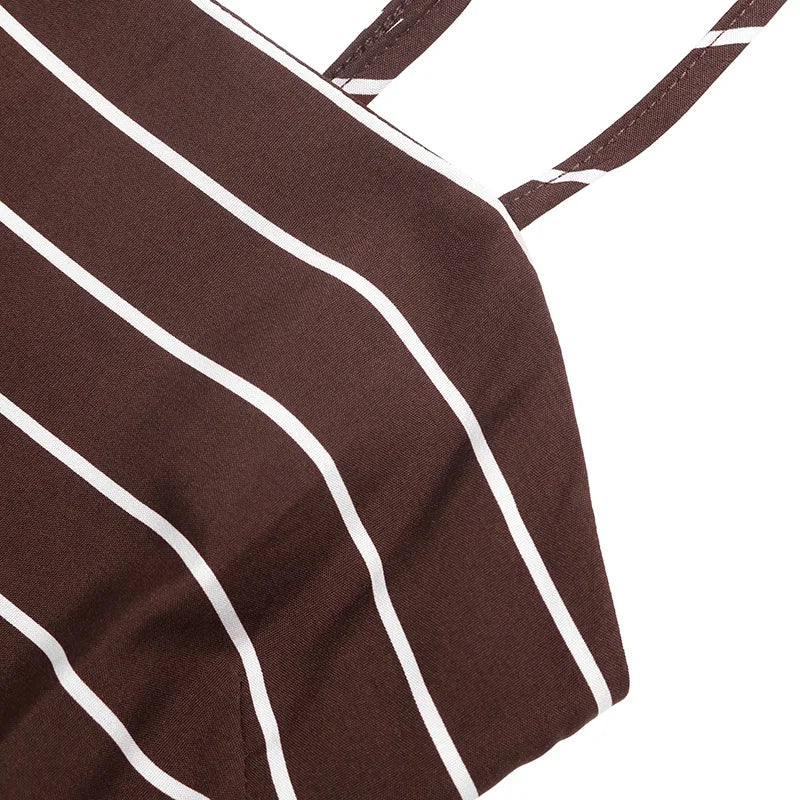 Elegant Backless Square Collar Maxi Dress for Women