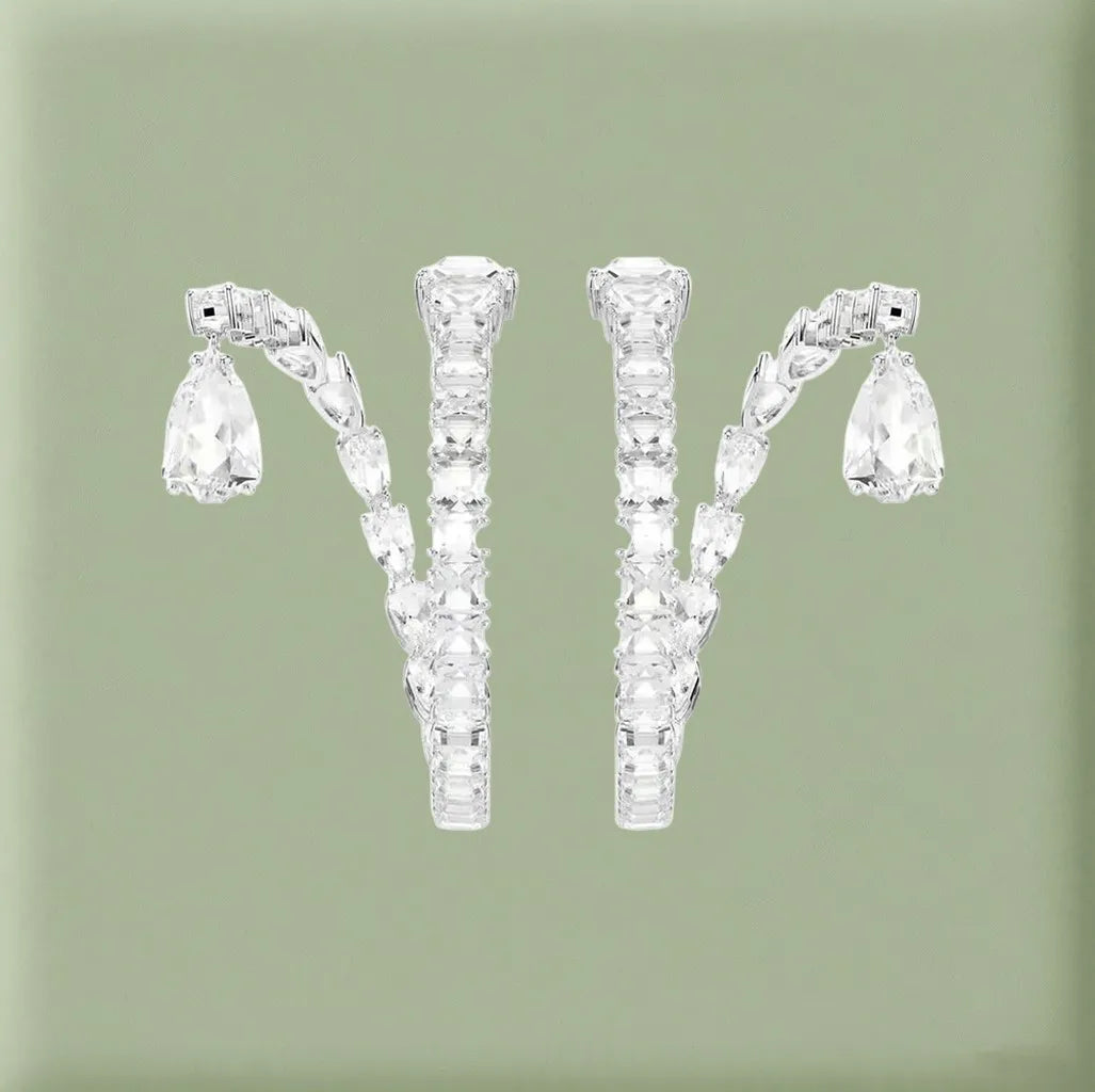Elegant Austrian Crystal Statement Jewelry Set for Women