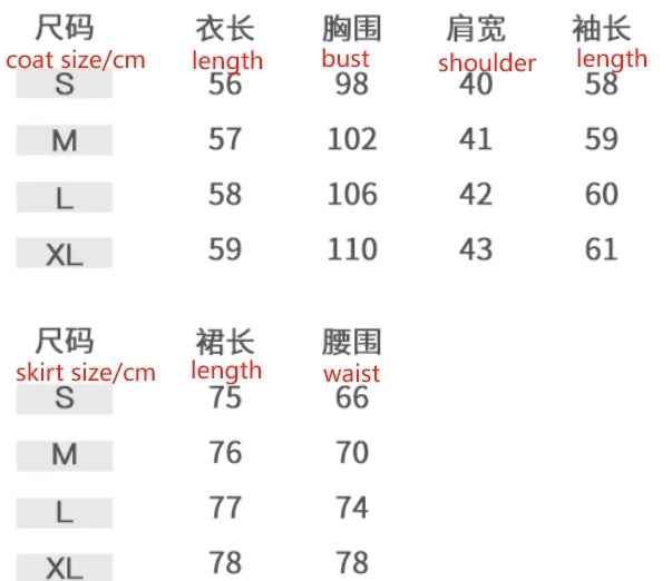 High-end OL Elegant Two-piece Set Autumn and Winter Fashion Long-sleeved Slim Jackets Coat High-waist Skirt Sets Women's Outfits