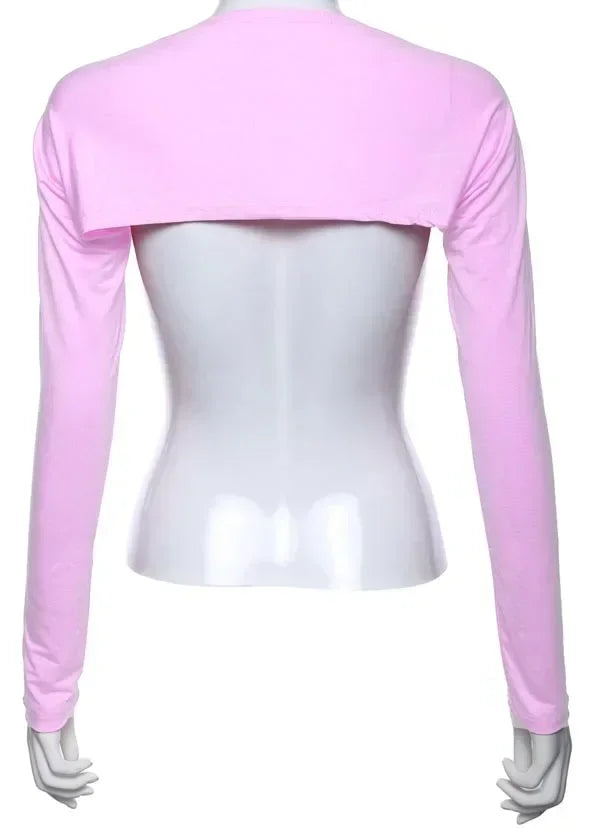 Lightweight Sun Protection Arm Cover Shrug for Women