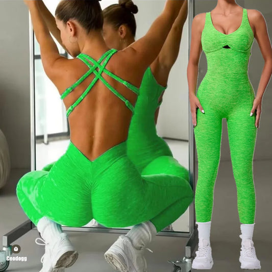 Breathable Nylon Spandex Jumpsuit