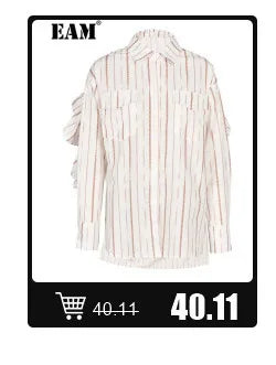 [EAM] Red Sequins Big Size Casual Knitting Cardigan Sweater V-Neck Long Sleeve Women New Fashion Tide Spring Autumn 2025 1DJ3382