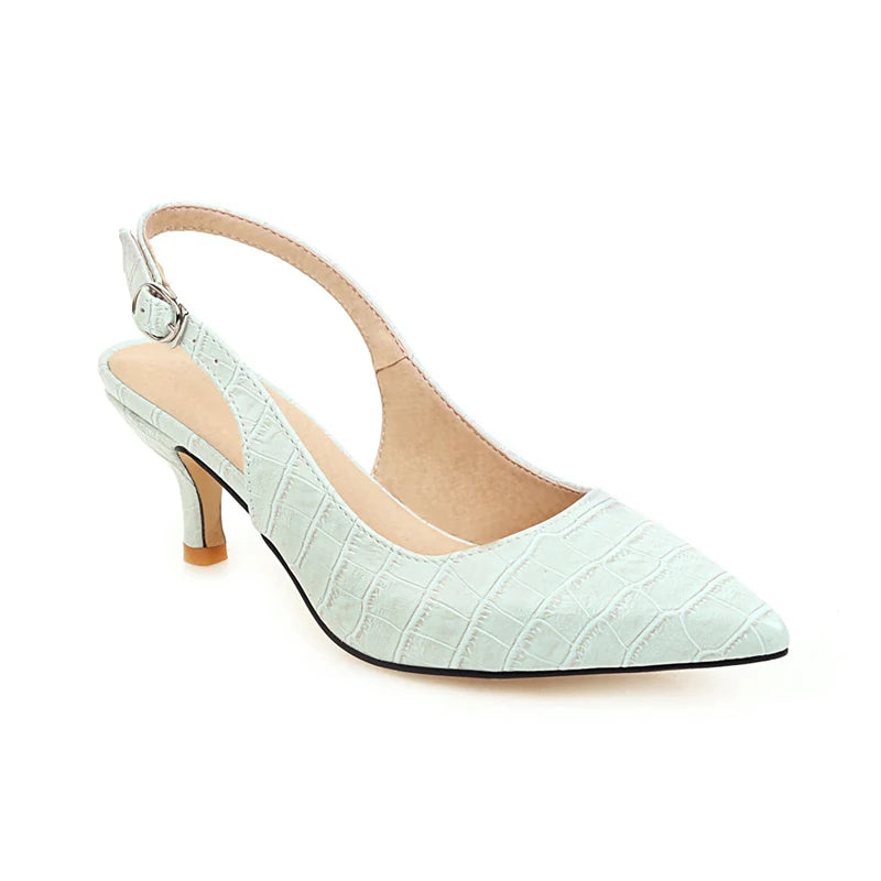 Summer Point Toe Thin Heel Sandals