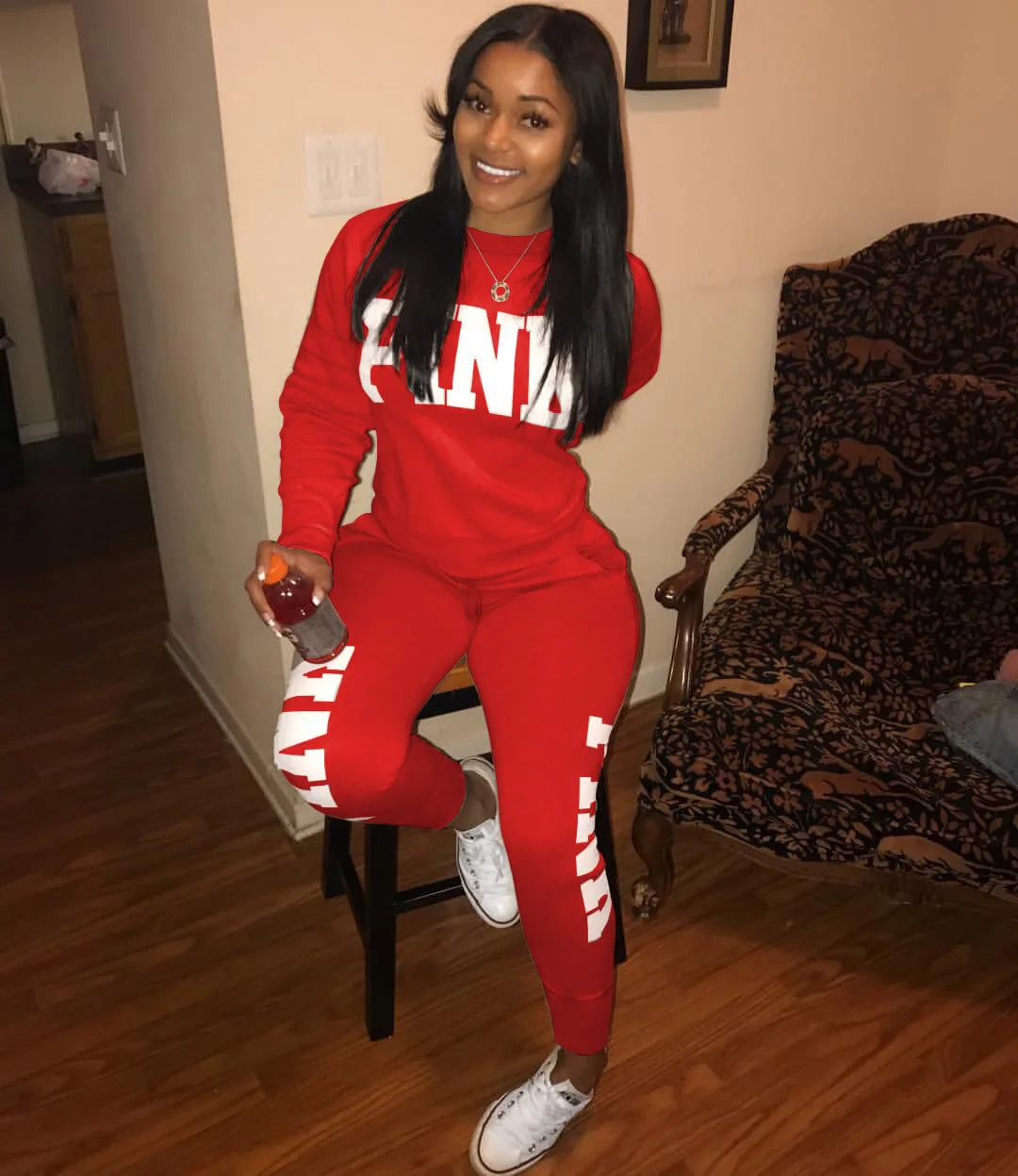 Quick Dry Slim Fit Two Piece Sportswear Set for Women