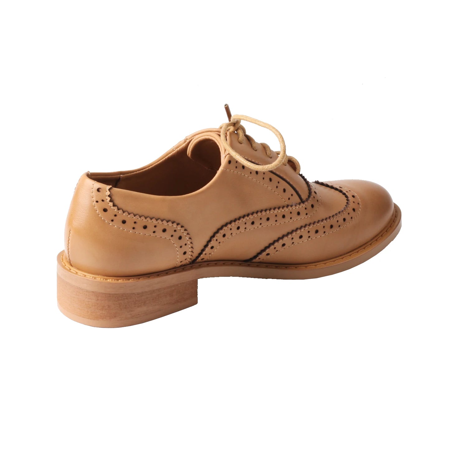 Classic Leather Brogue Flats