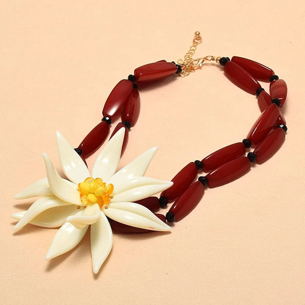 Large Flower Earrings Simple Elegant Earring Women's Jewelry Sets Wholesale Trendy Drop Earrings Accessories