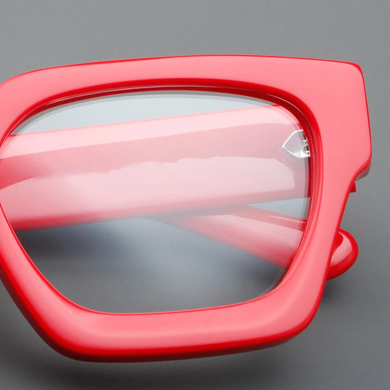 Vintage Square Acetate Prescription Glasses Frames for Women