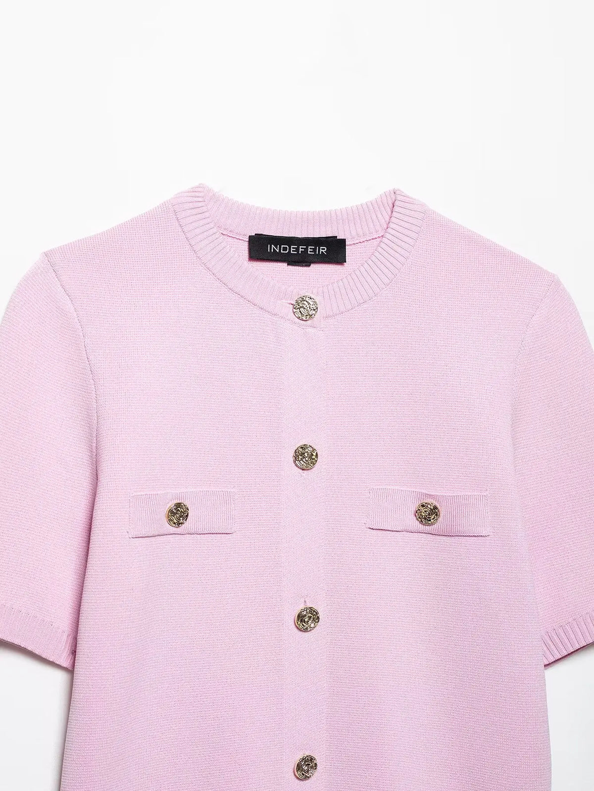Short Sleeve Knit Top and Mini Skirt Set for Women