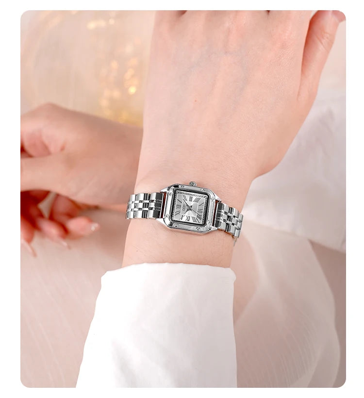 Vintage Square Quartz Women's Watch