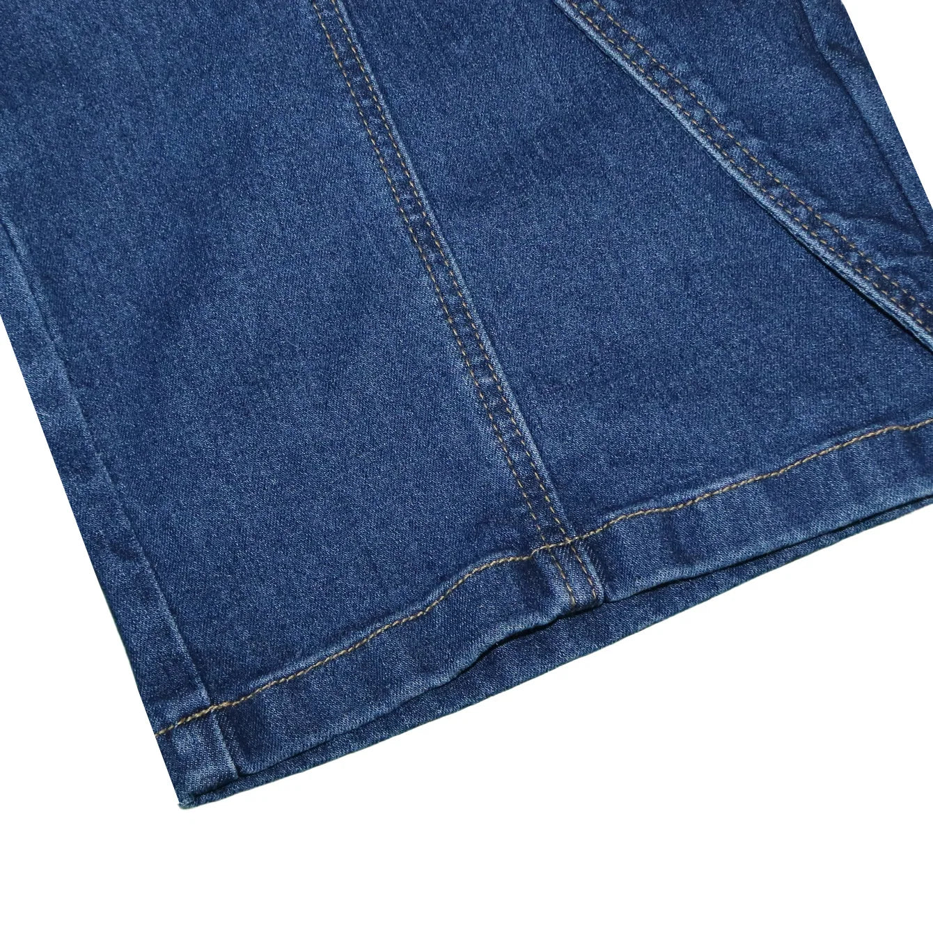 Vintage Washed High Waist Wide Leg Denim Jeans for Women