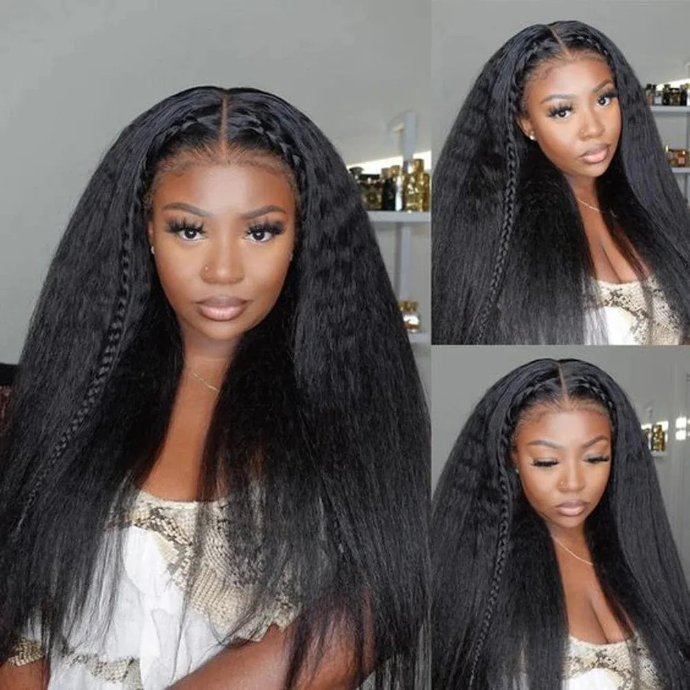 Kinky Straight Lace Wig