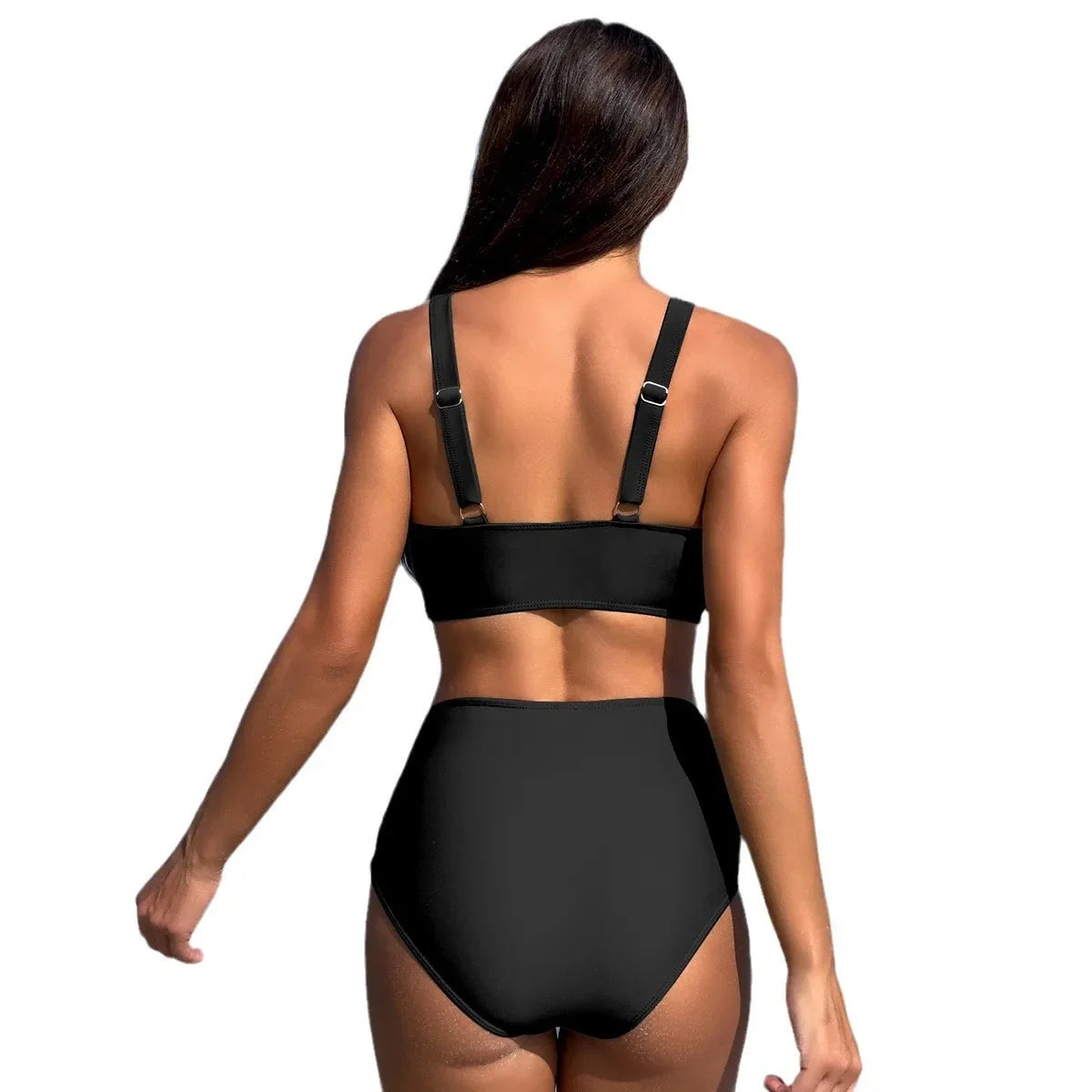Women's Sexy Split Bikini Swimsuit New Bikini Swimsuit Two Piece Clothes Set Swimwear Beach Summer Holidays