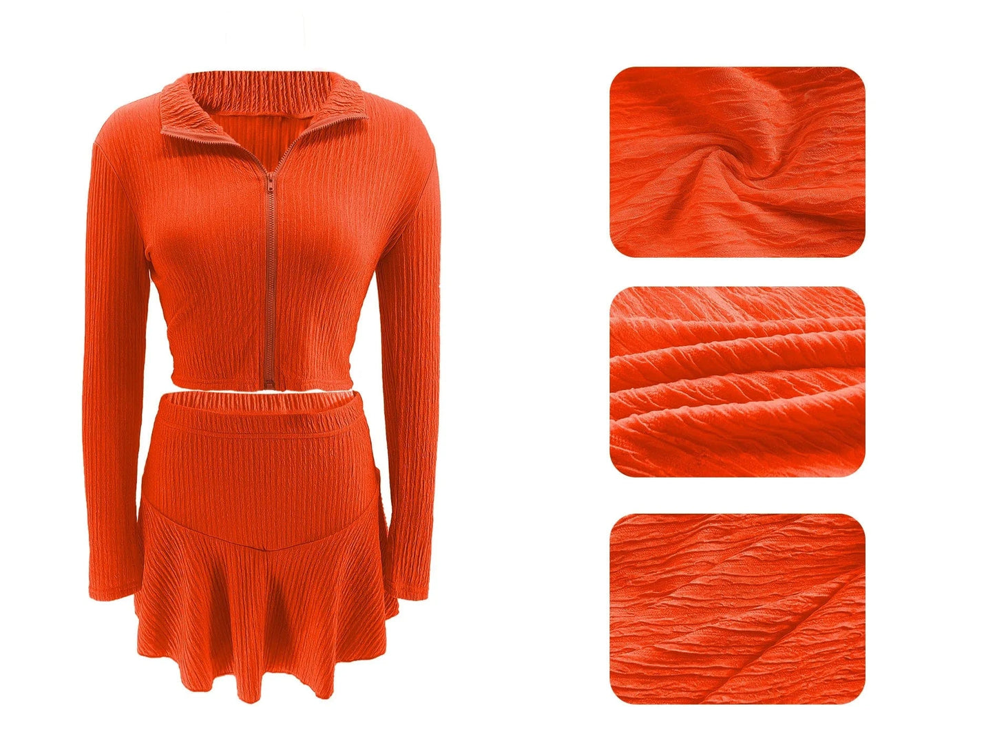 Summer Mini Skirt Outfits Sexy Women Streetwear Two Pieces Tracksuit Set Lady Night Club Matching Set