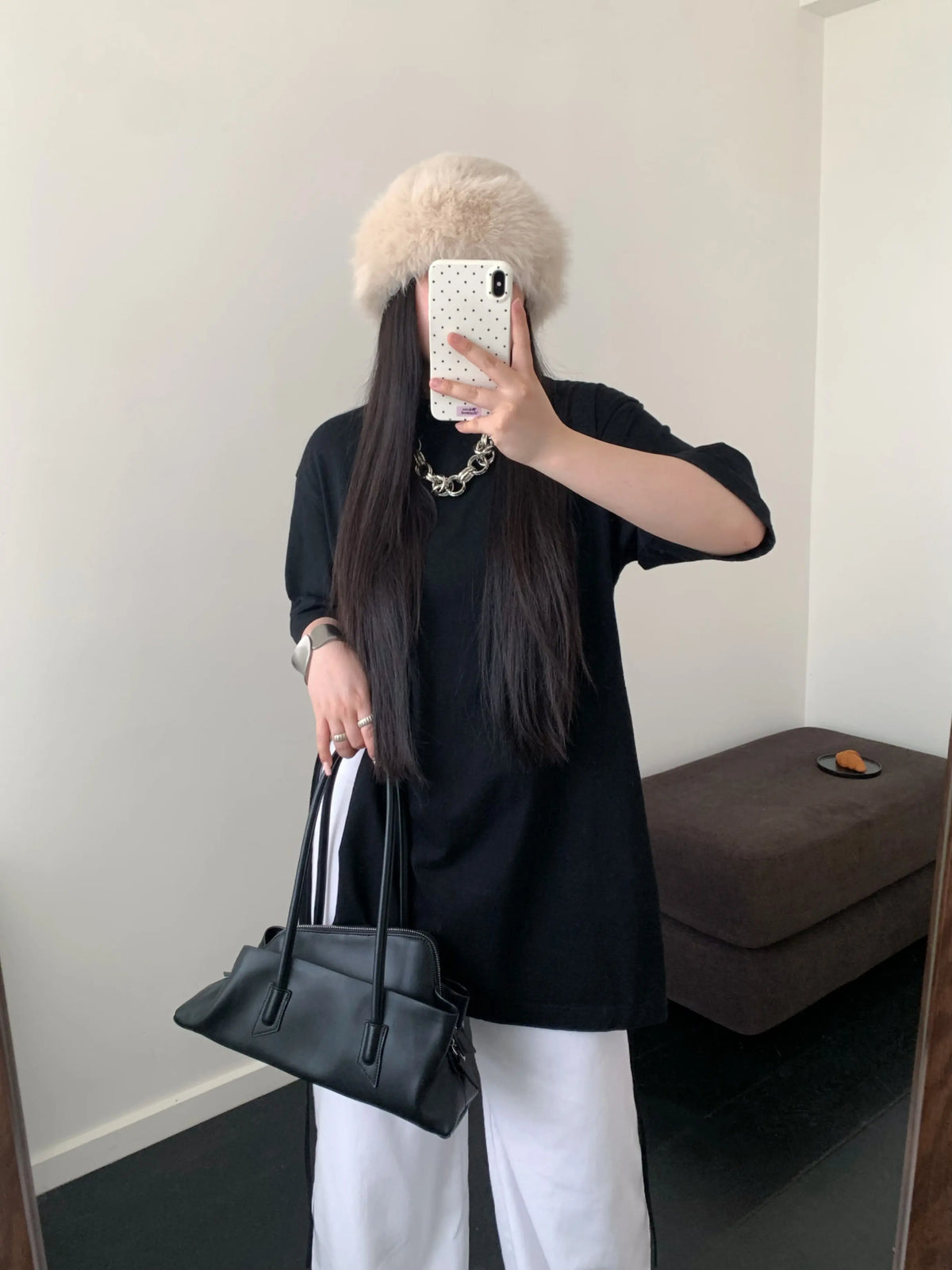 Retro Crocodile Pattern Large Capacity Tote Bag Design Women's Pleated  Leather Shoulder Bag Female Daily Commuter Bag 2025