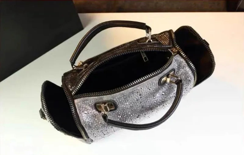 Leopard Print Shoulder Tote Bag