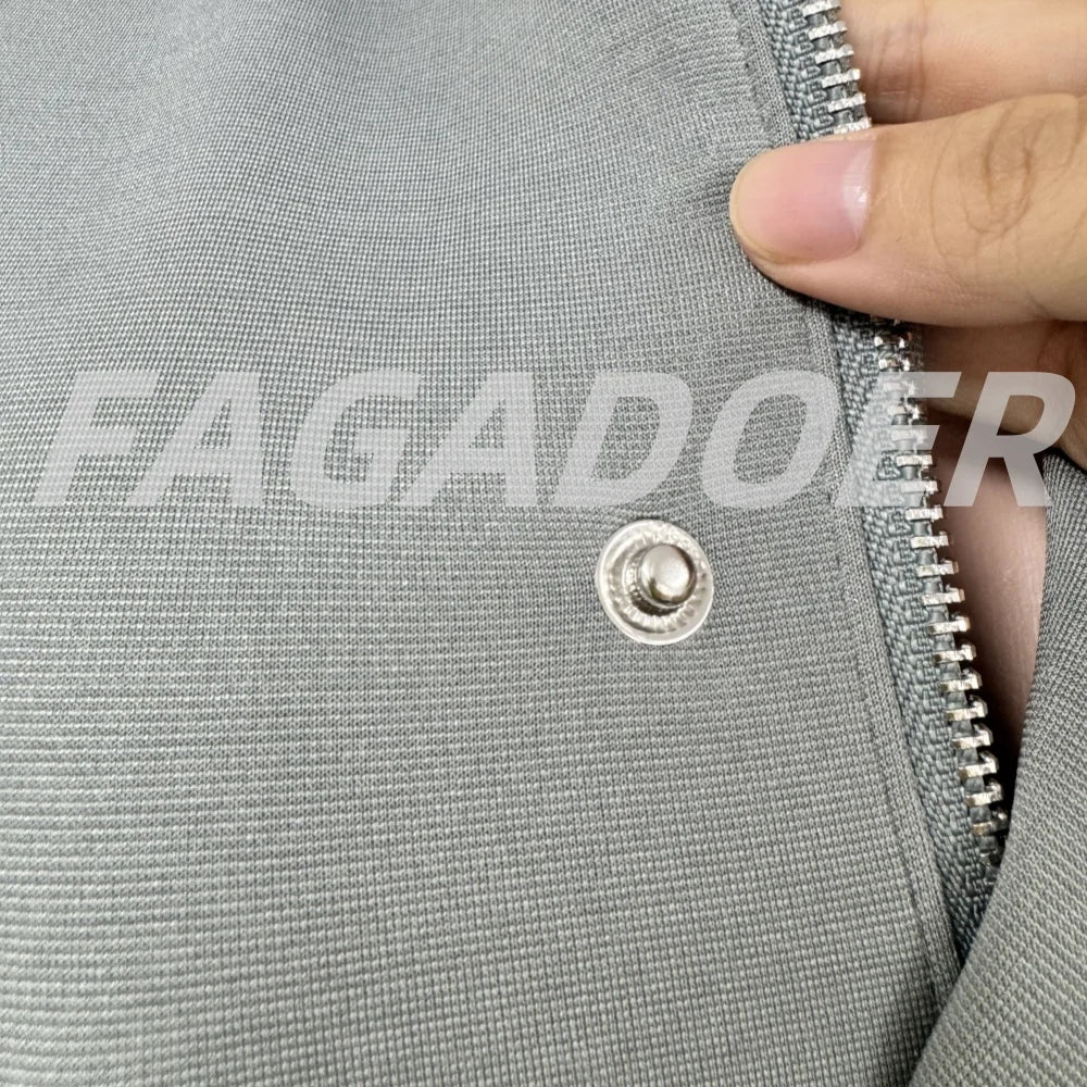 FAGADOER Fashion Sports 2 Pieces Set for Woman Long Sleeve Crop Top and Long Pants Matching Suit Female Streetwear Clothing New