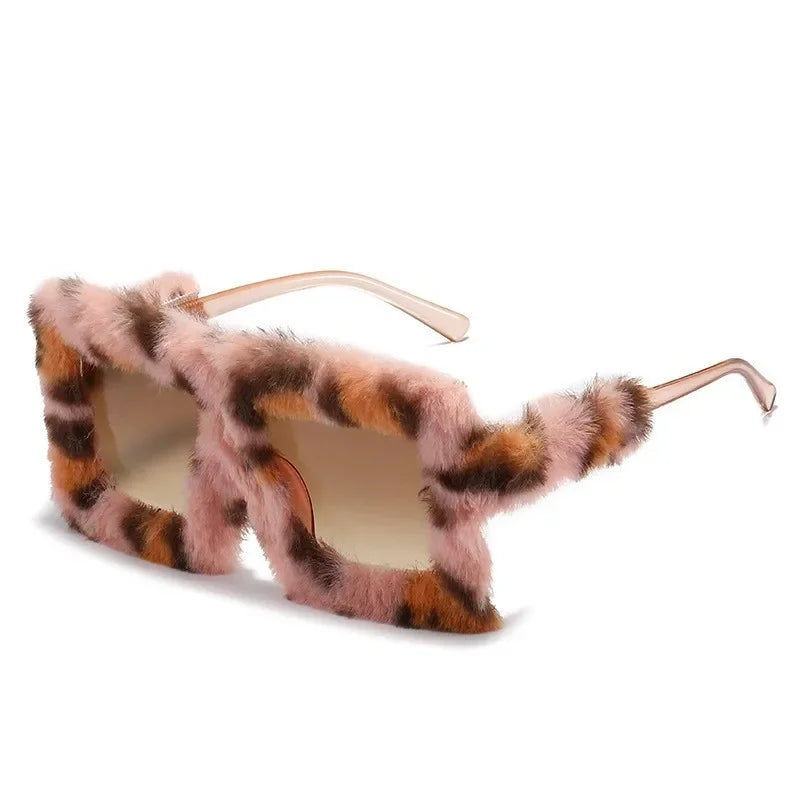 Velvet Frame Gradient Sunglasses