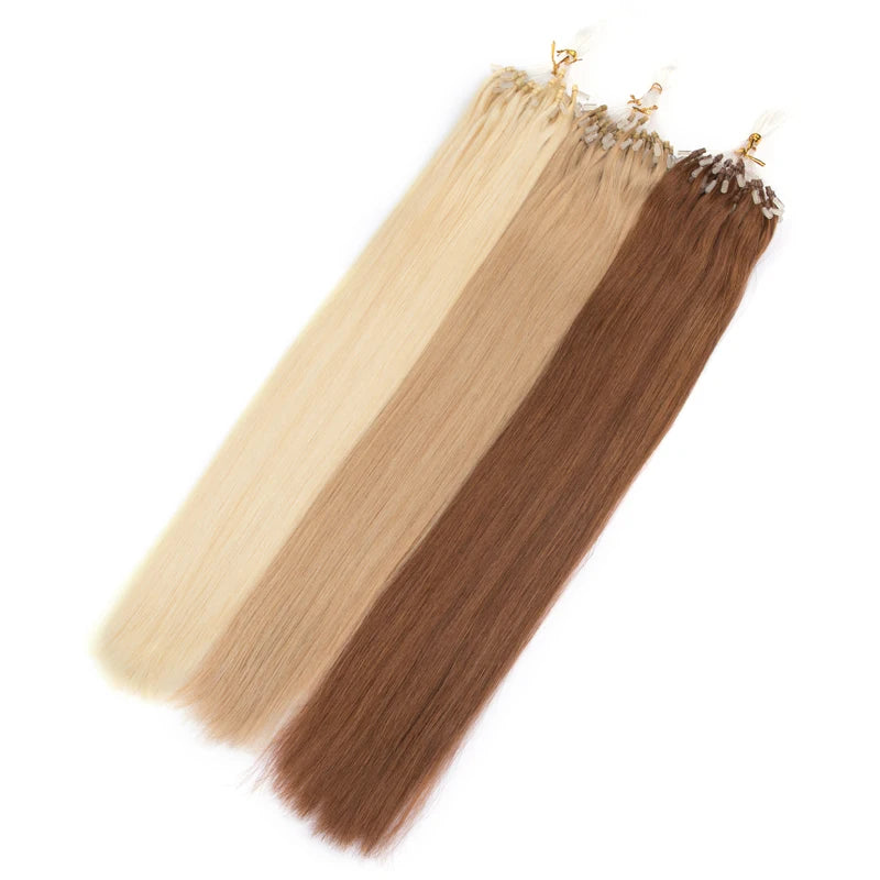 Invisible Straight Human Hair Extensions for Women