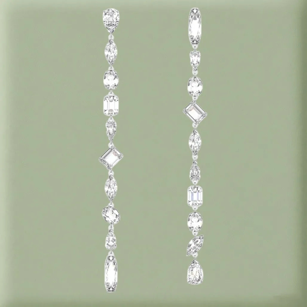 Elegant Austrian Crystal Statement Jewelry Set for Women