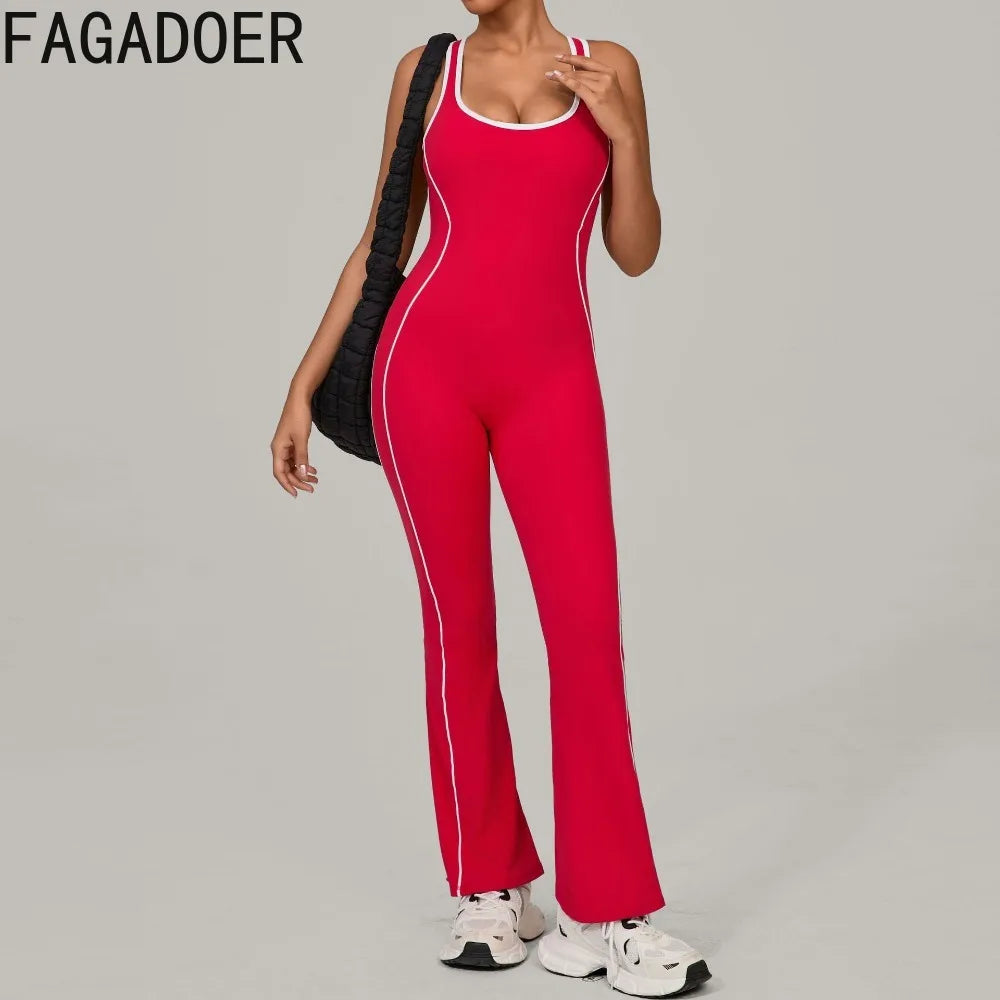 Casual Two Piece Jacket And Jumpsuit Set for Women