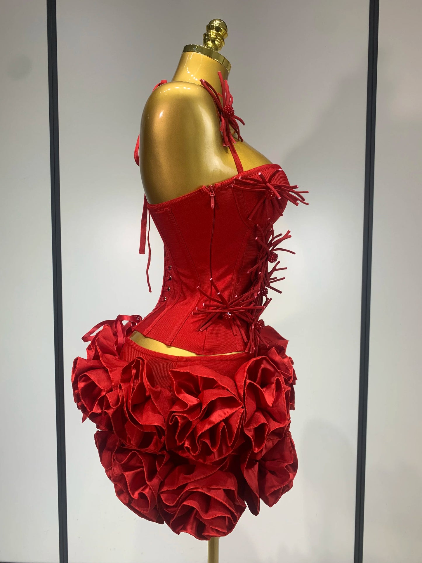 Women Sexy Halter Prom Gown Fashion Celebrity Club Party Two Piece Set Cocktail Elegant Luxury Birthday Party Bandage Outfit