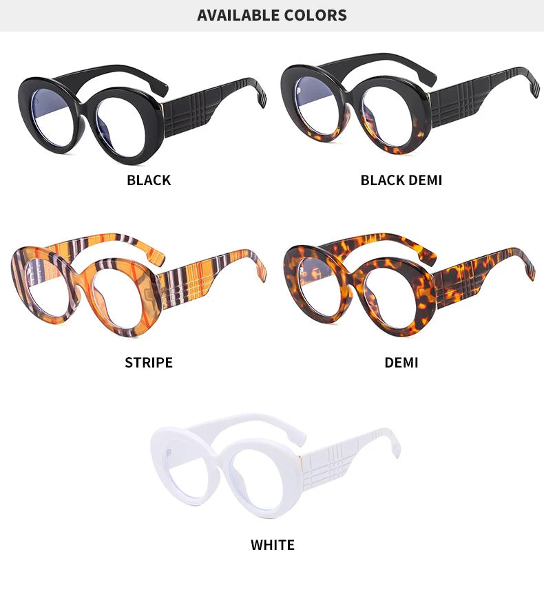 Retro Anti Blue Light Reading Glasses for Women
