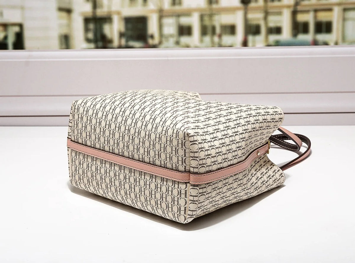 Classic PU Bucket Crossbody Handbag