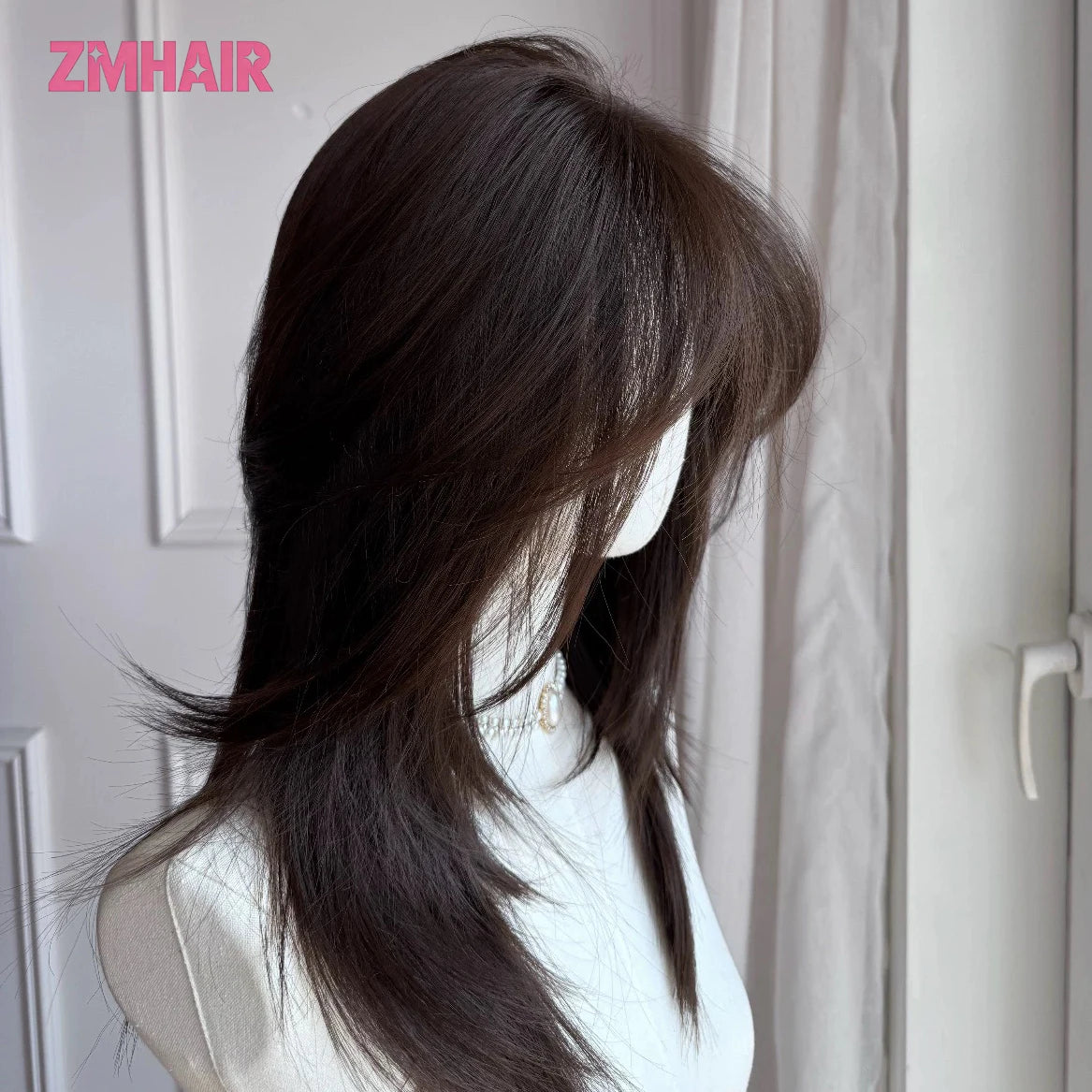 Lightweight Straight Silk Base Lace Front Wig for Women