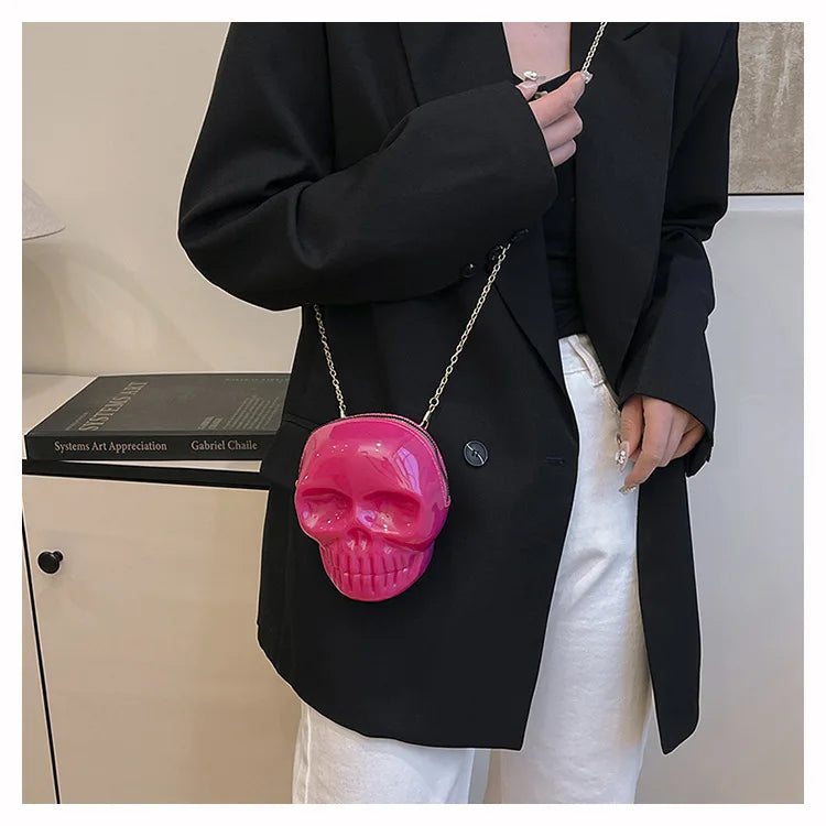 Ghost Print Halloween Crossbody Bag