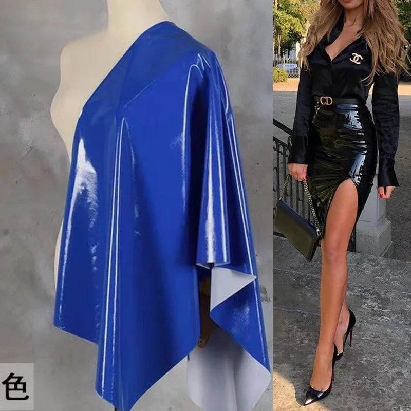 Women High Waist Faux Leather Mini Pencil Skirt Office Midi Hip Skirt Lady Stretchy 4xl Elegant Bodycon Skirts NEW Custom