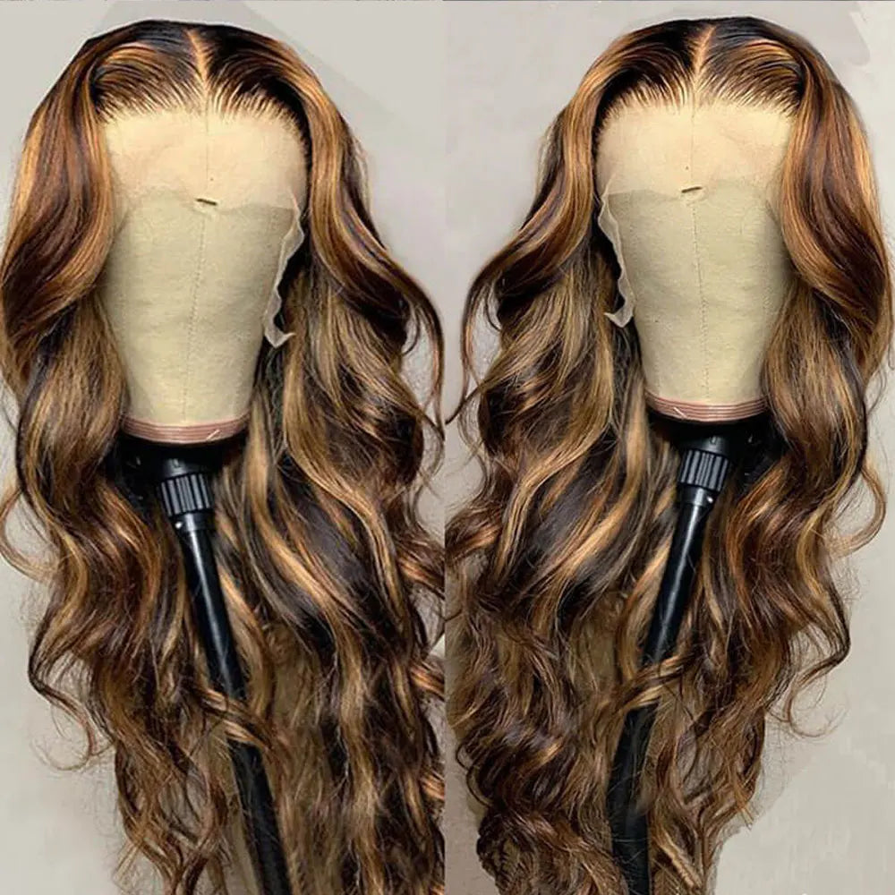 Body Wave Brazilian Human Hair Lace Front Wig For Women
