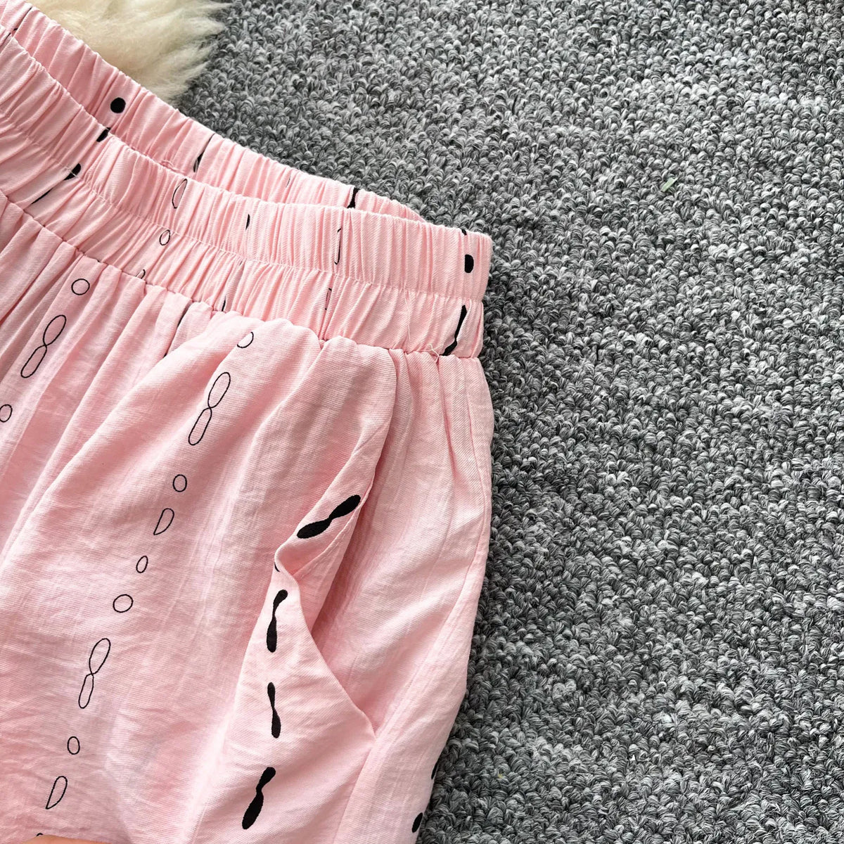 Collared Shirt and Wide Leg Pants Set