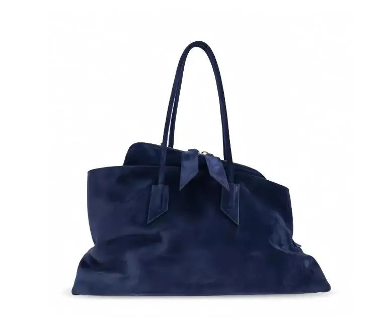 Retro Crocodile Pattern Large Capacity Tote Bag Design Women's Pleated  Leather Shoulder Bag Female Daily Commuter Bag 2025