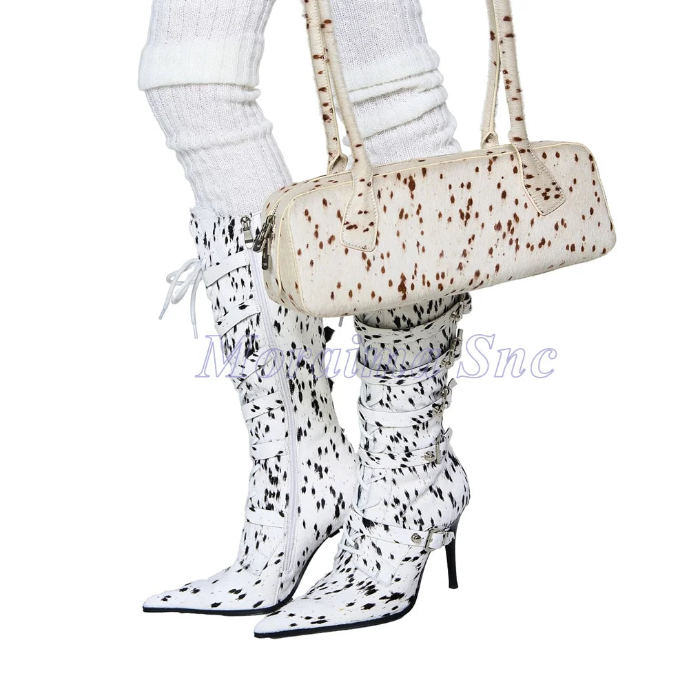 Pointed Toe High Heel Over The Knee Boots For Women