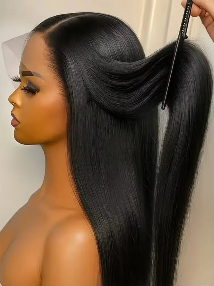 Straight Brazilian Lace Front Human Hair Wig for Women
