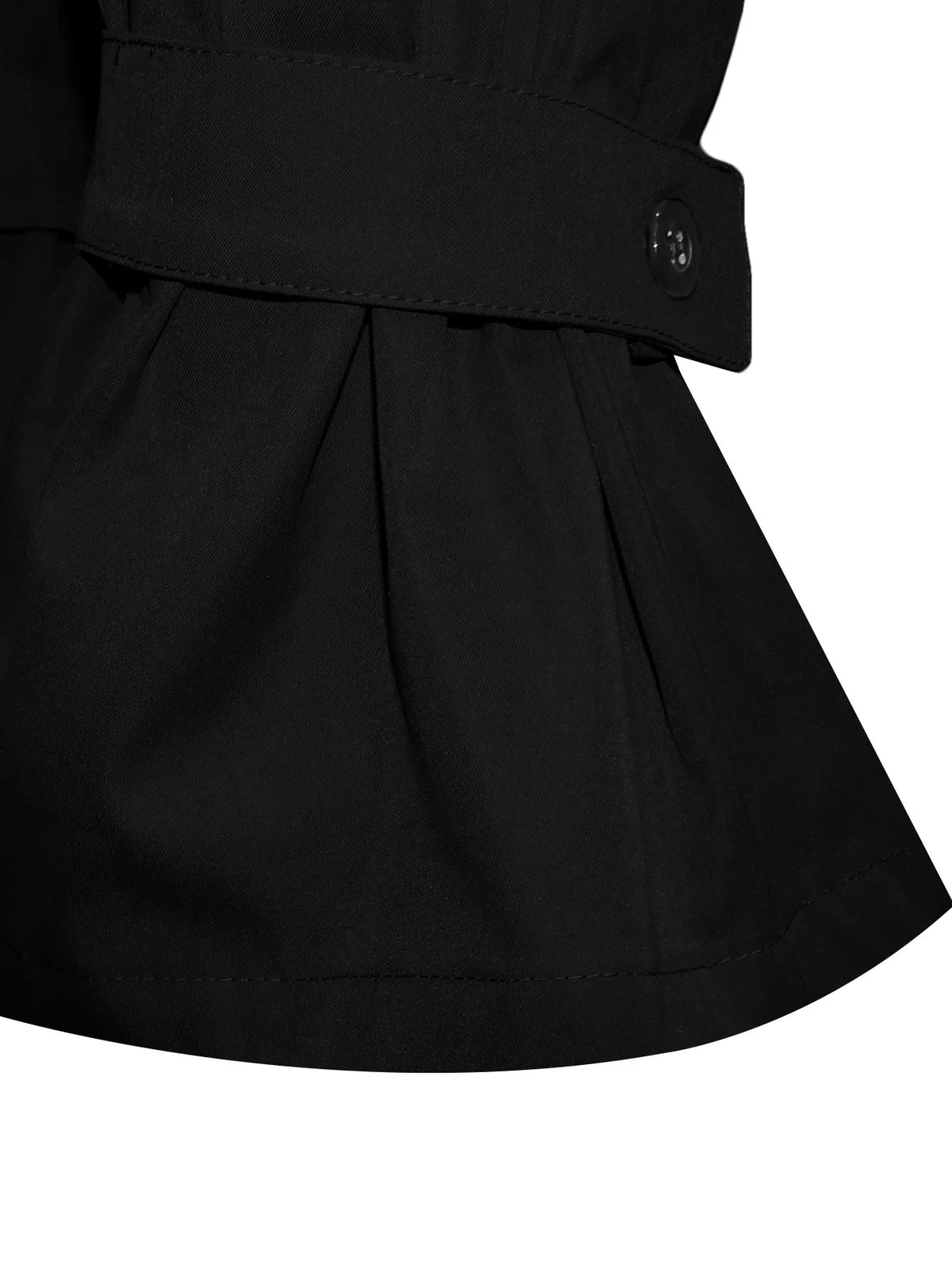 Ruched Stretch Wide Leg Casual Work Trousers for Women