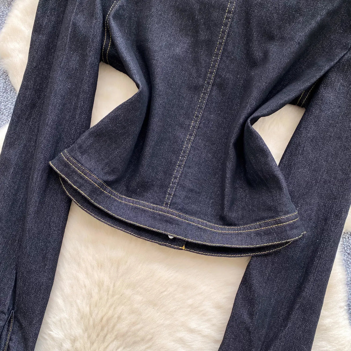 Women's Vintage Style Denim Shirt