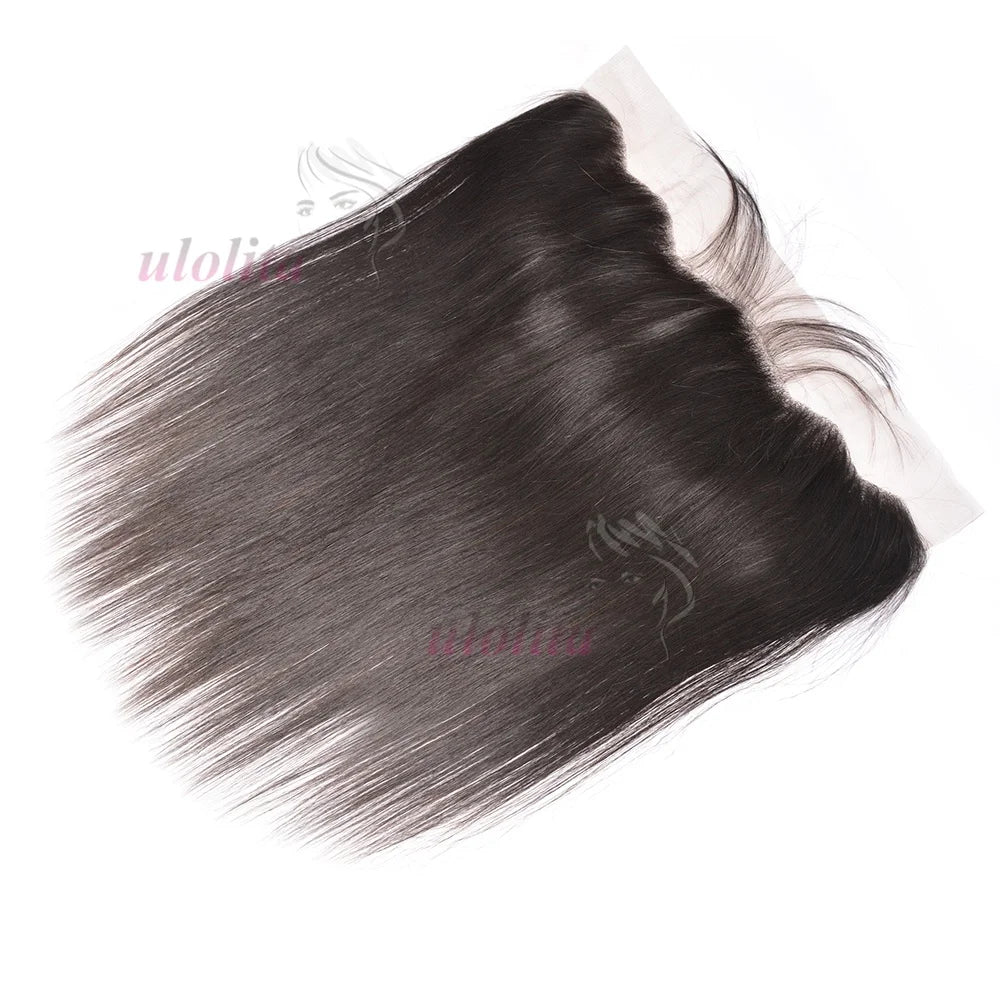 Braided Straight Lace Frontal Human Hair Wig for Women