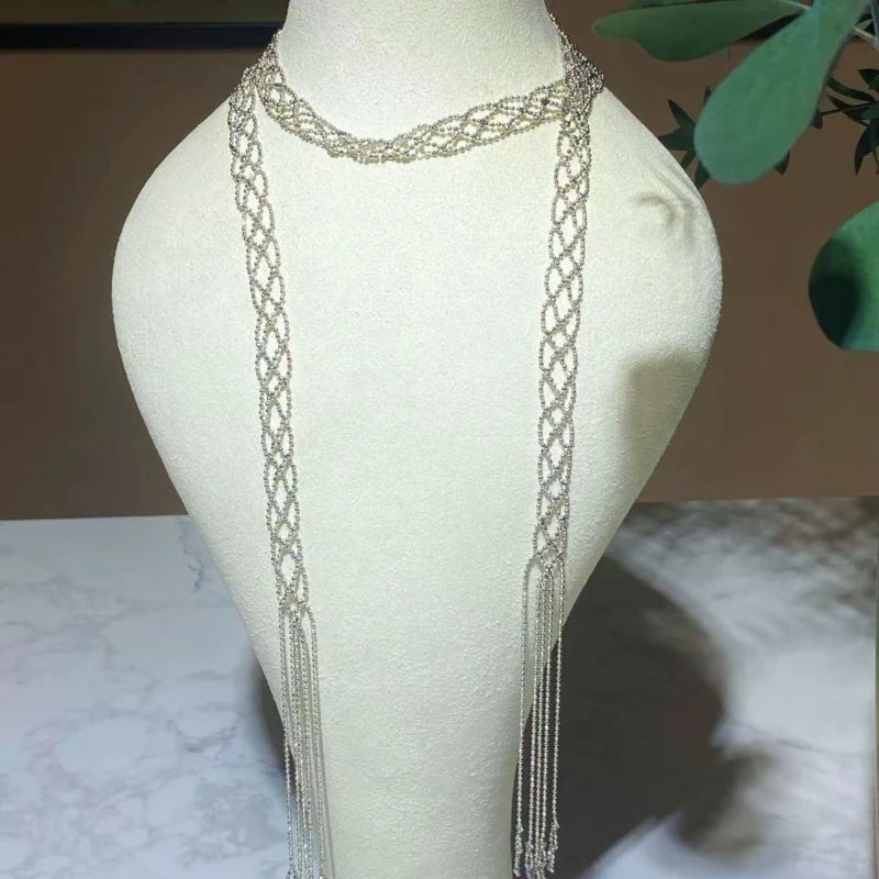 Personalized Hollow Layered Chain Necklace for Women