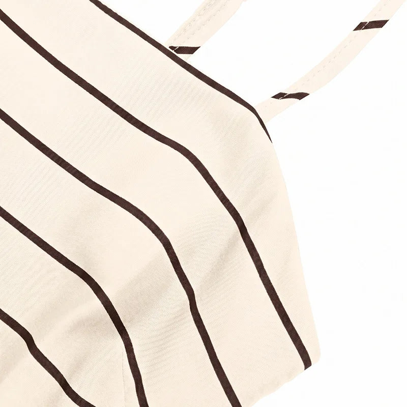 Elegant Backless Square Collar Maxi Dress for Women