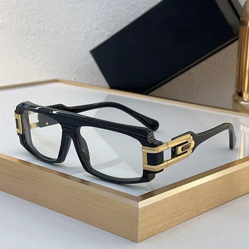 Acetate Square UV400 Sunglasses With Case for Women