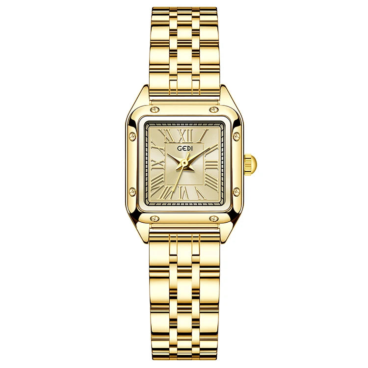 Vintage Square Quartz Women's Watch