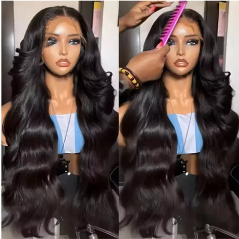 Remy Human Hair Glueless HD Lace Front Wig for Women