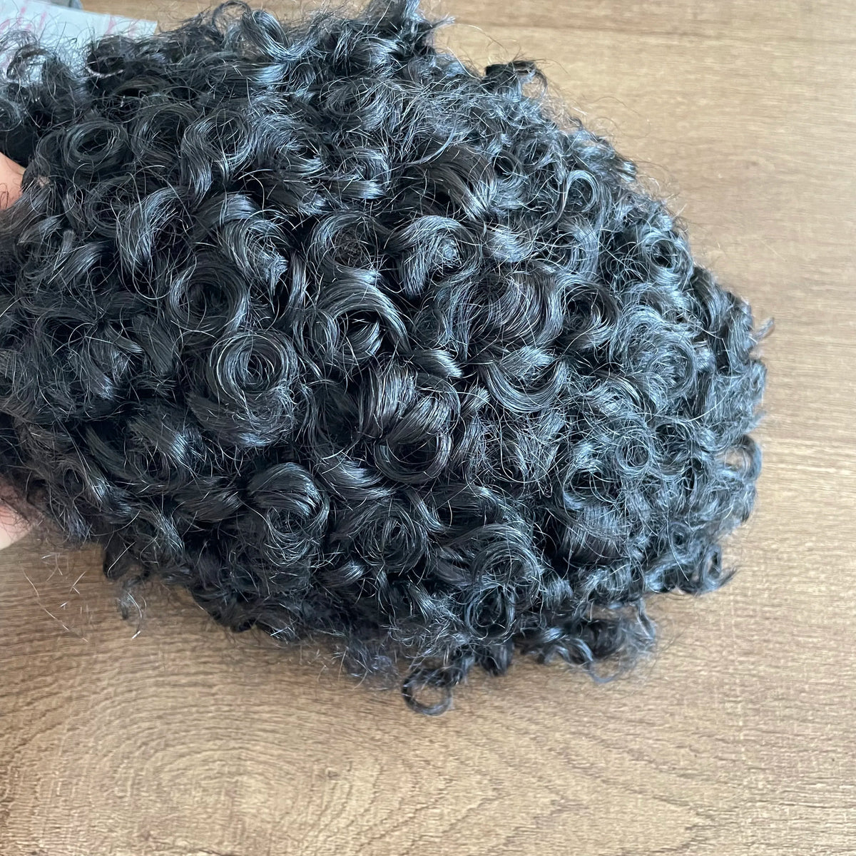 Curly Human Hair Wig With Natural Hairline for Women