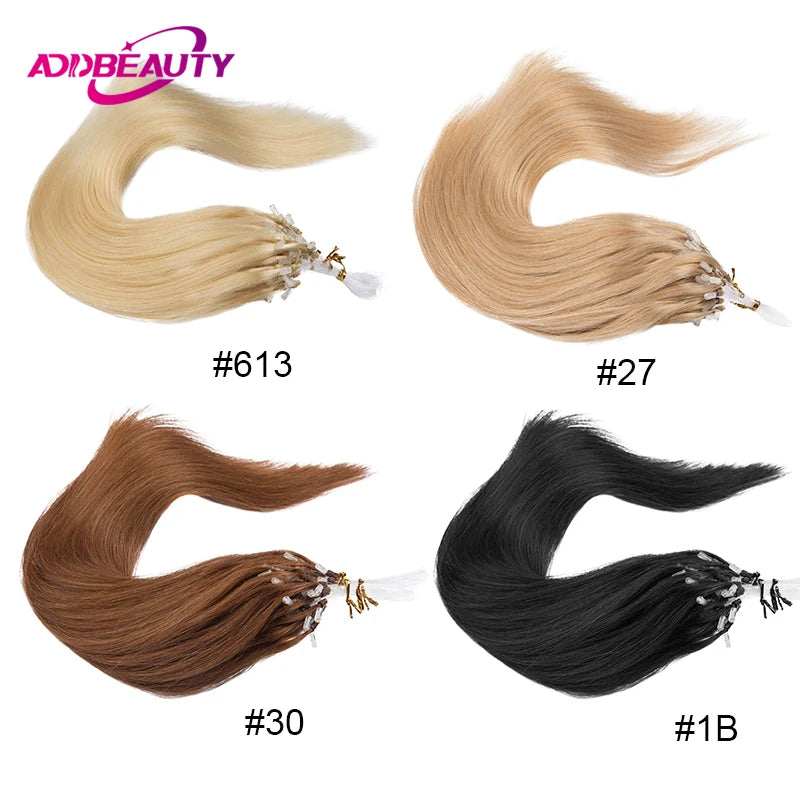 Invisible Straight Human Hair Extensions for Women